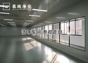 潔凈參觀走廊這樣設(shè)計(jì)大氣不？